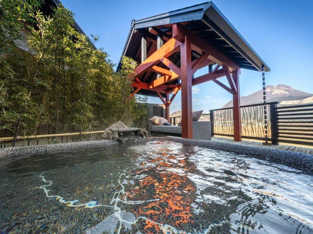 Yufuin Luxury Villa -Zakuro- Ngoại thất bức ảnh